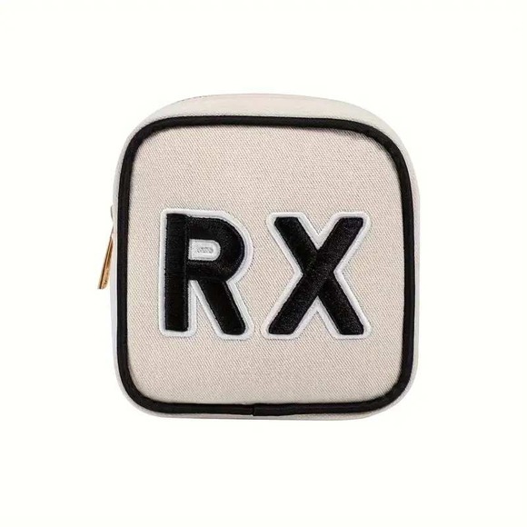 RX Medicine Bag‎ Storage Organizer Travel Toiletry Case Small - Picture 1 of 3